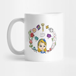 Alice in the Wonderland Mug